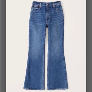 Abercrombie & Fitch vintage flare ultra high rise jean